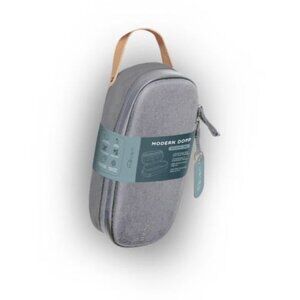 Haven Gray Modern Dopp Toiletry Bag